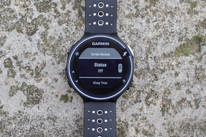 Dnd garmin sales forerunner 235