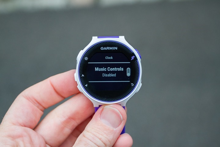 Garmin forerunner 235 store music control spotify