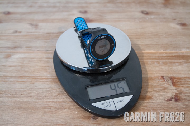 Garmin-Fr620-peso