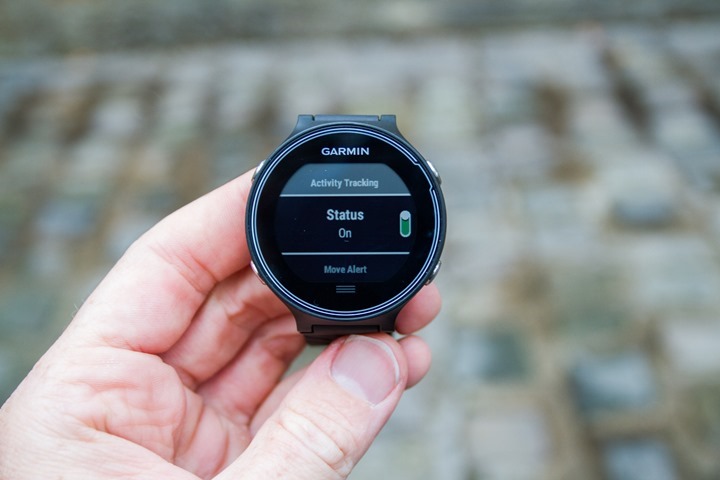 Garmin forerunner 235 activity hot sale profiles