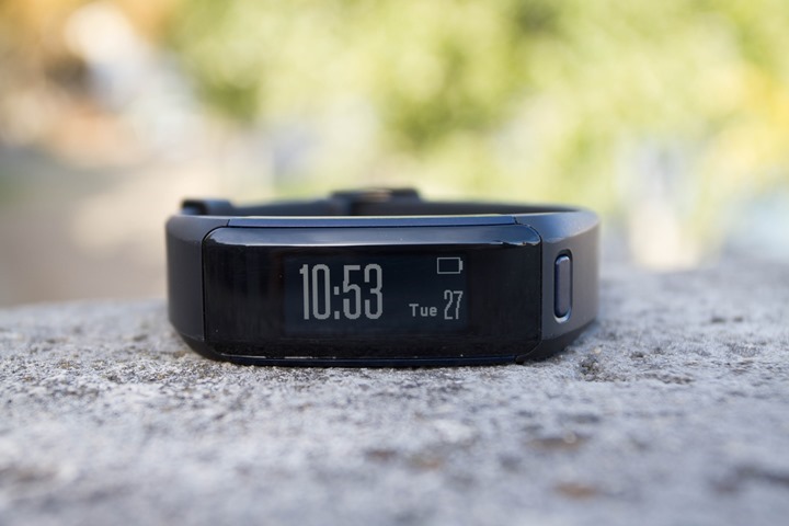 garmin watch vivosmart hr