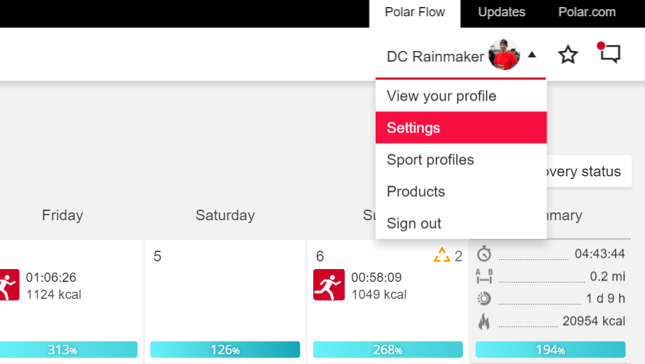 Polar rolls out Strava Automatic Sync DC Rainmaker