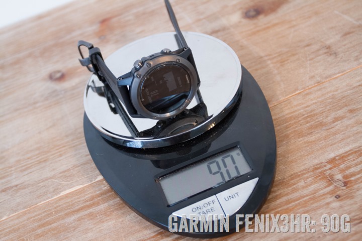 Garmin-Fenix3HR-Weight