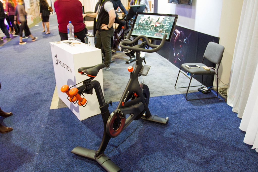 peloton cycle trainer