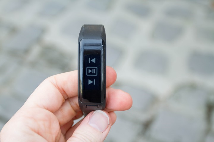 Garmin vívosmart hr online activity tracker regular fit