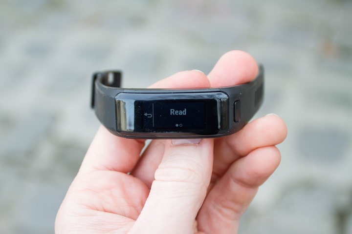 Garmin Vivosmart HR In Depth Review DC Rainmaker