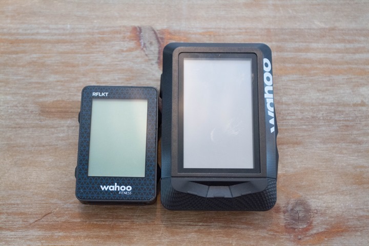 wahoo elemnt size