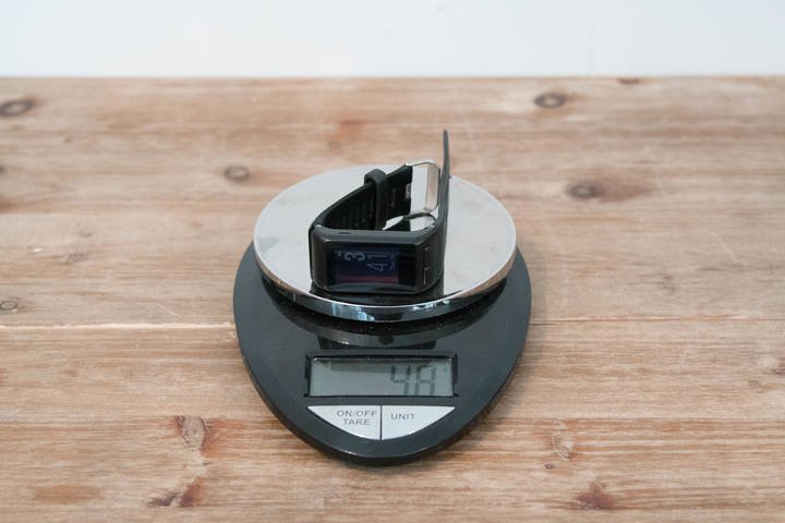 garmin vivoactive hr weight