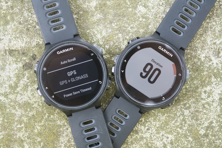 garmin forerunner 735xt touch screen