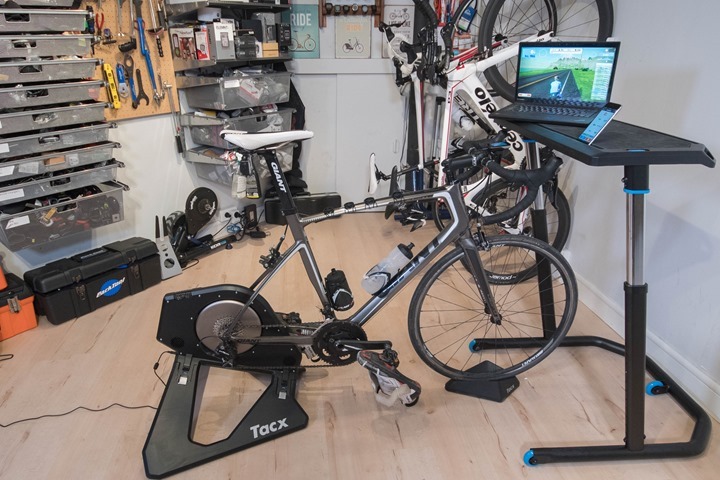 Zwift & Tacx launch to shake your trainer riding real. | DC Rainmaker