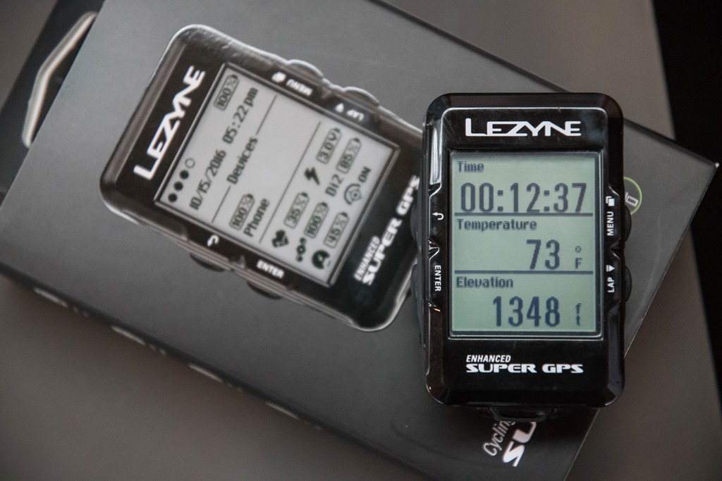 lezyne cycling computer