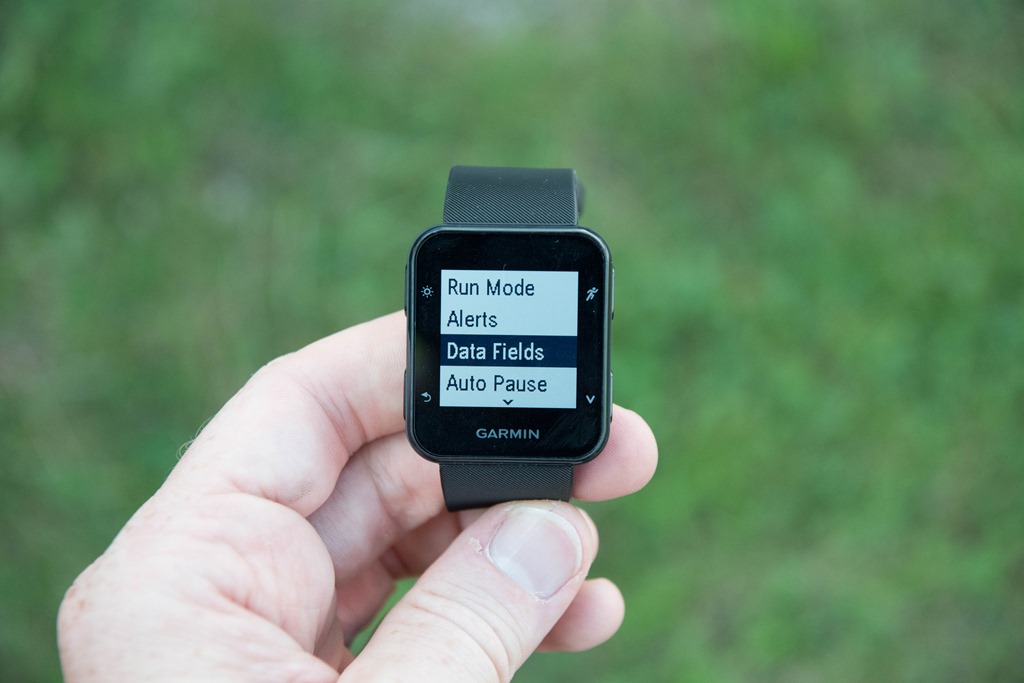 Garmin forerunner 35 store display options