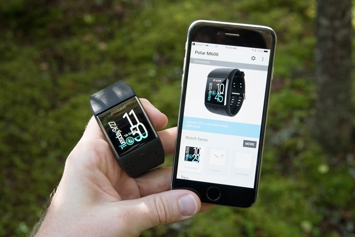 Android wear app store polar m600