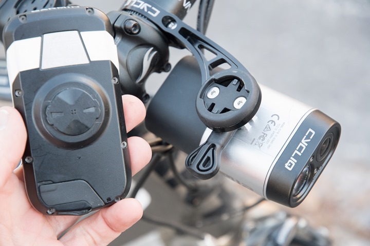 Cycliq store gopro mount