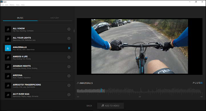 garmin virb edit upper left