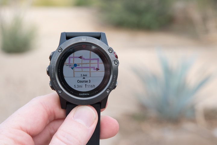 Hands-on: Garmin's New Fenix 5 Multisport GPS Series–with mapping!