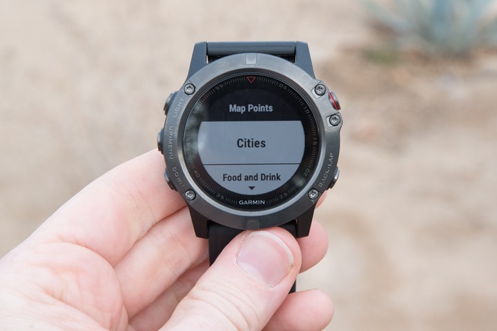 Hands-on: Garmin's New Fenix 5 Multisport GPS Series–with mapping!