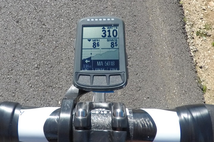 wahoo elemnt bolt test