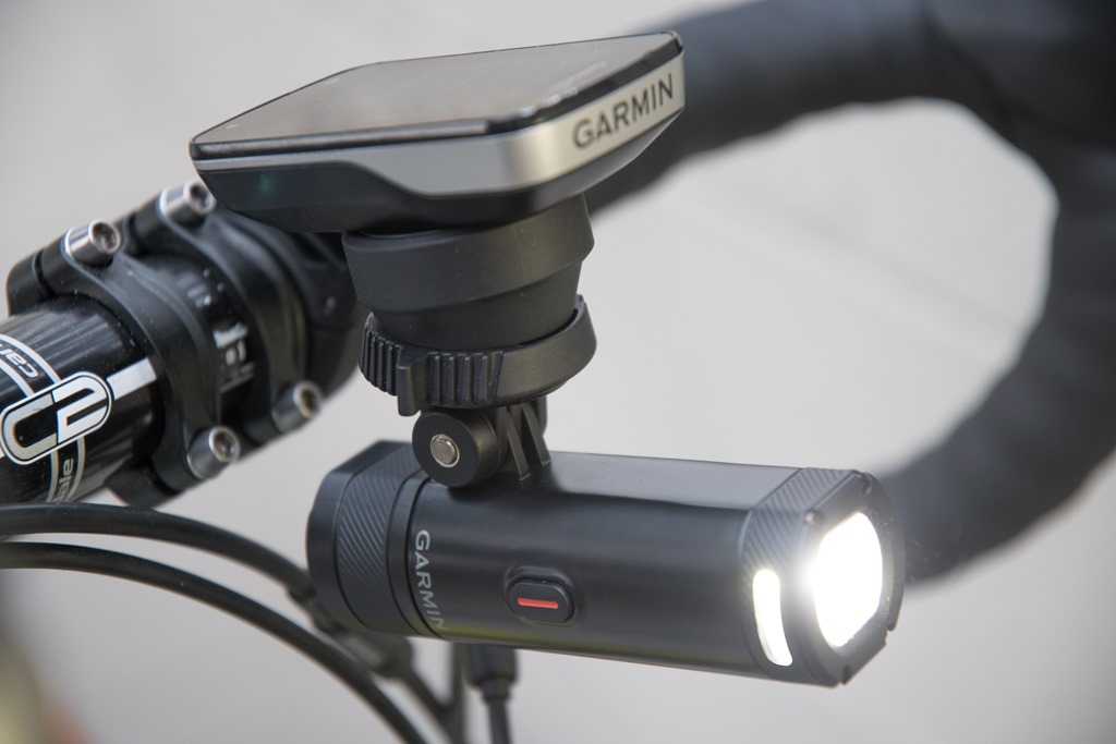 garmin out front mount with light