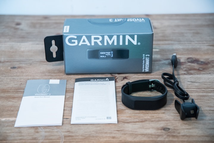 Garmin vivosmart 3 clearance watch