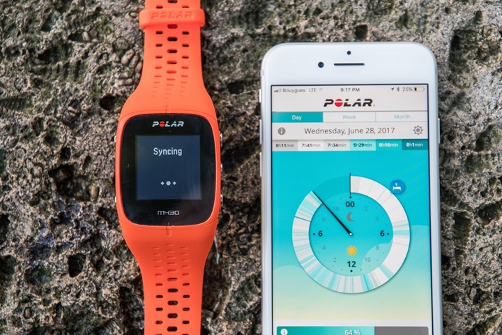 polar m430 cadence