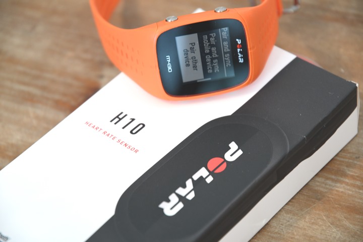 polar m430 with heart rate sensor