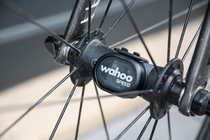 wahoo speed sensor rear wheel