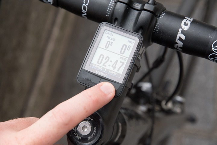 wahoo elemnt mini strava