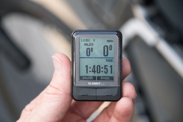 wahoo elemnt mini gps