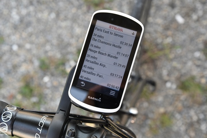 Garmin edge cheap 1030 strava