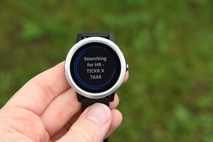 vivoactive 3 trail running