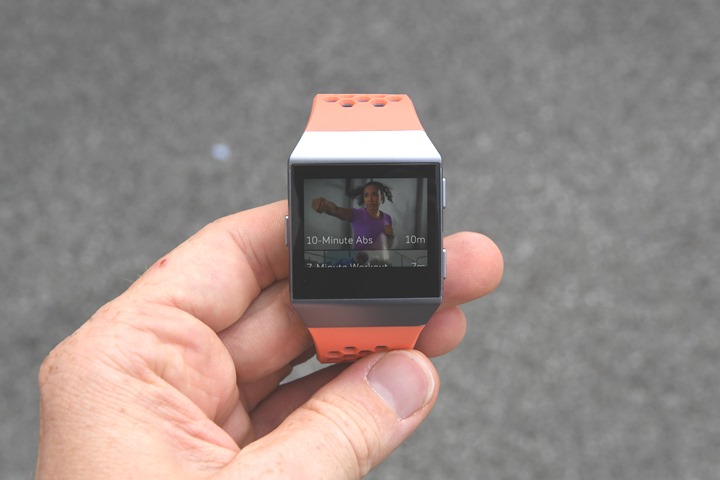 Fitbit ionic coach online