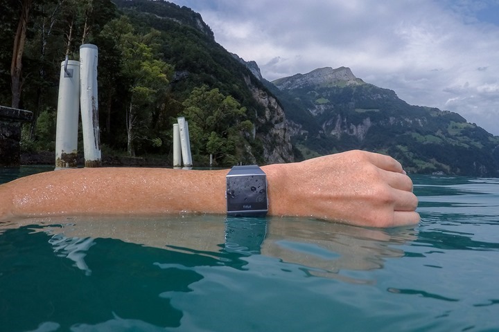 fitbit ionic water resistant