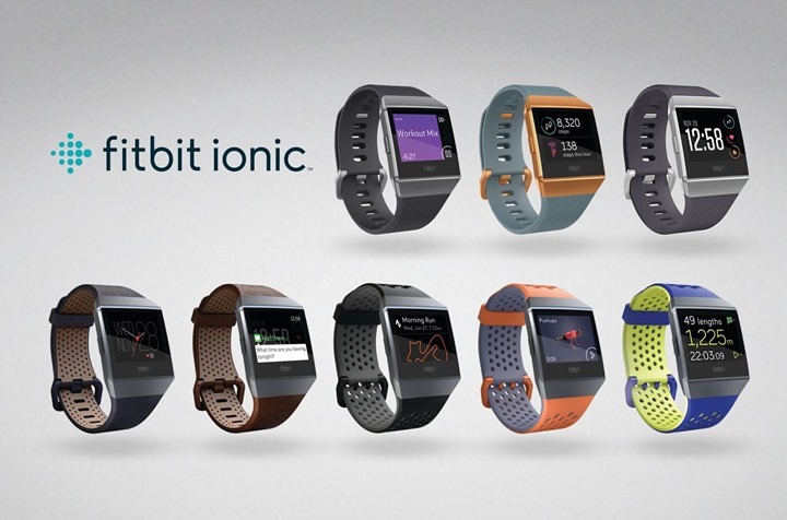 Fitbit ionic 2024 gps watch