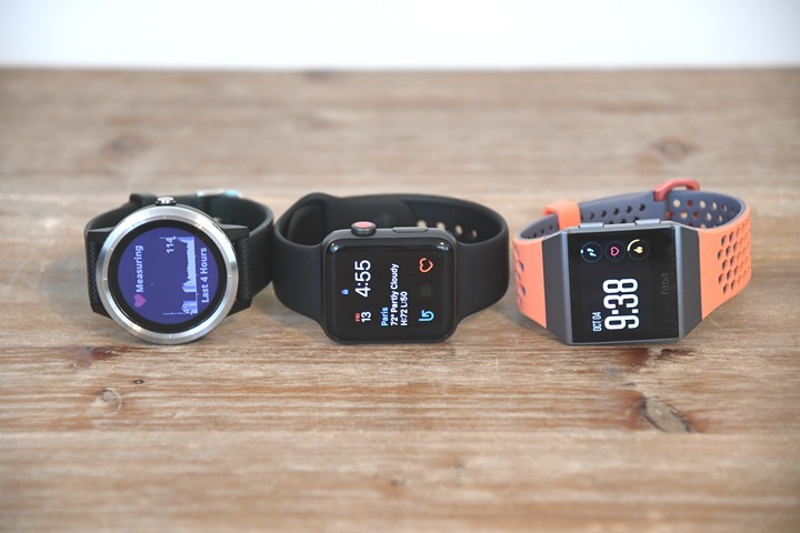 fitbit vs garmin vs apple watch