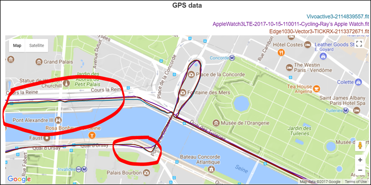 Google maps 2024 garmin vivoactive 3