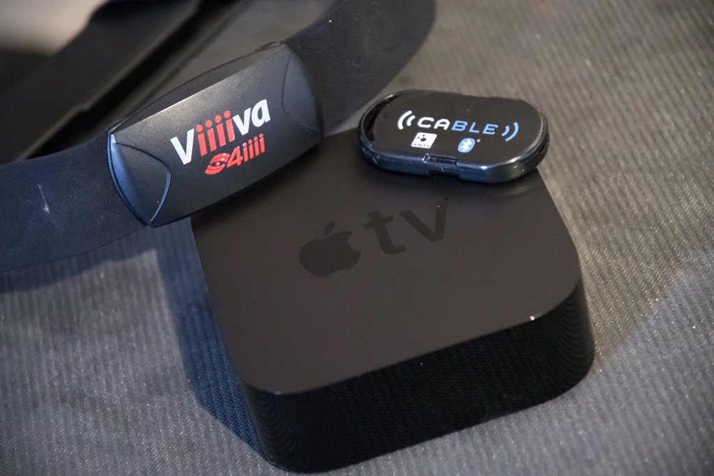 wahoo kickr core apple tv