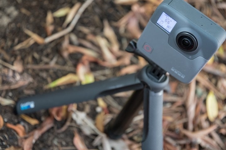 GoProFusionMountedTripod