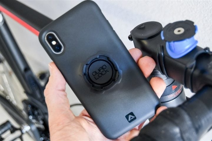 Quad Lock Cycling Phone Mount In Depth Review DC Rainmaker