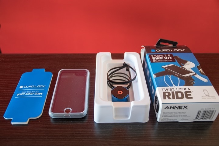 Quad Lock Bike Kit étui+support vélo iPhone 7 Plus