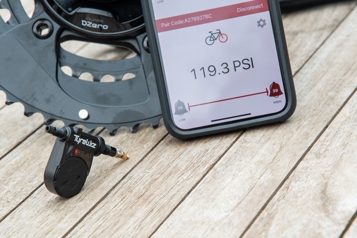 Hands-on: Quarq TyreWiz Cycling Pressure Sensor