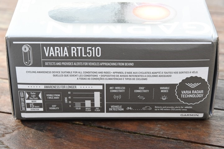 2023 Garmin Varia™ RTL510