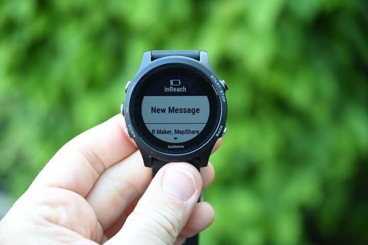 inreach garmin fenix 5