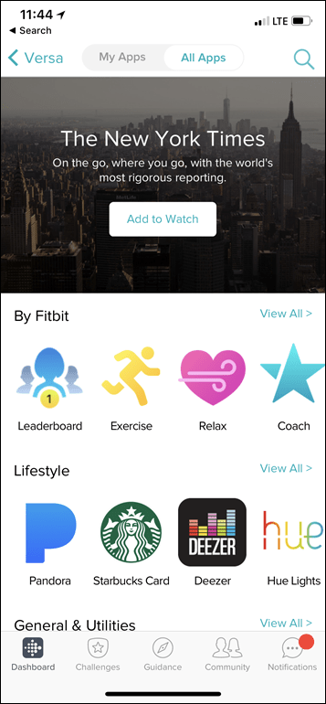 Fitbit-Apps-Store