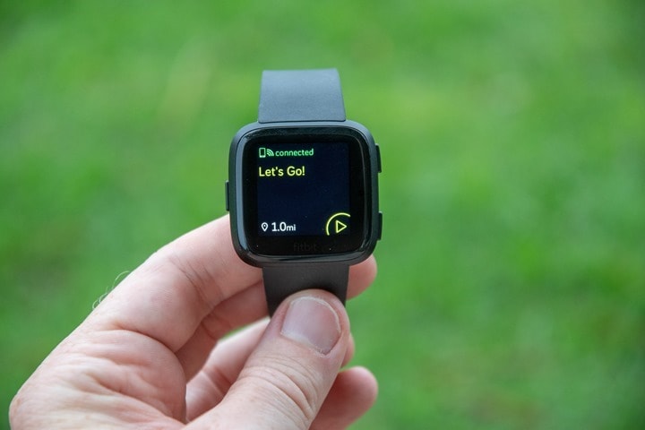 is there gps on fitbit versa 2