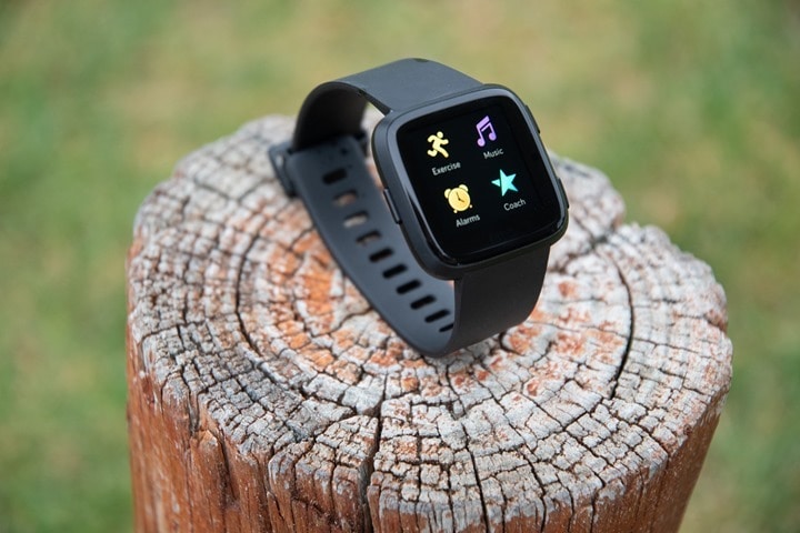 Fitbit versa best sale 2 running