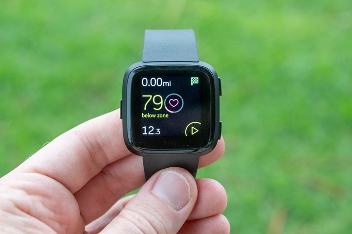 fitbit versa 2 cycling