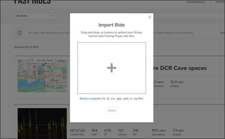 Outside Workouts: Garmin Setup - TrainerRoad Blog