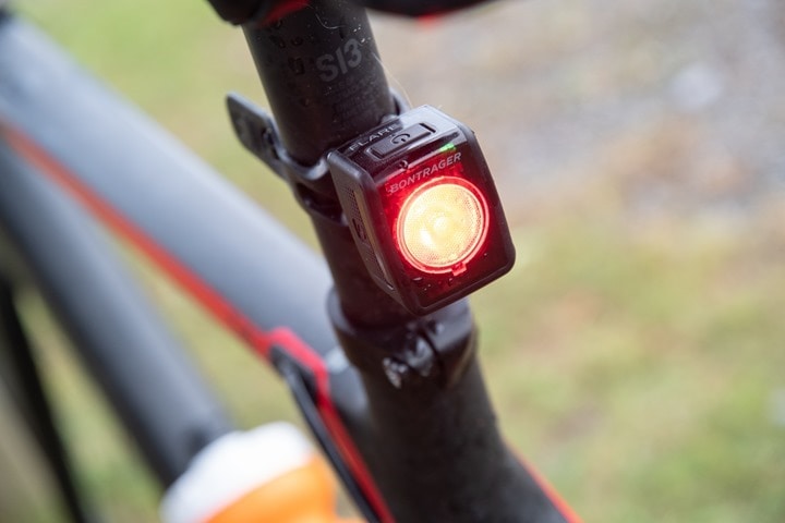 Ant+ store bike light