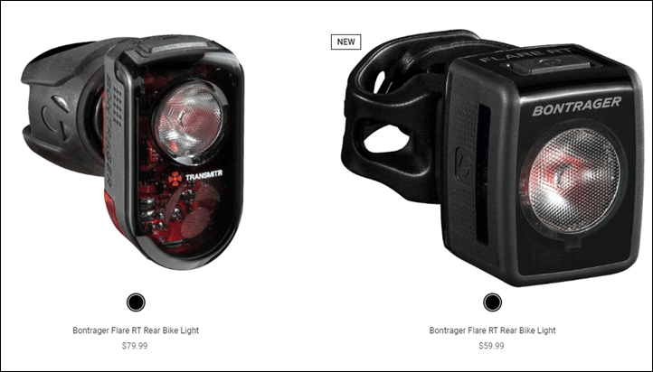 trek bontrager lights